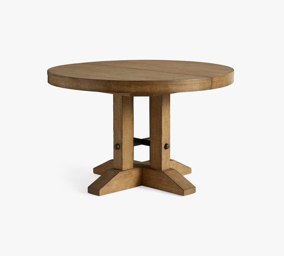 Fort Round Pedestal Extending Dining Table Pottery Barn Australia